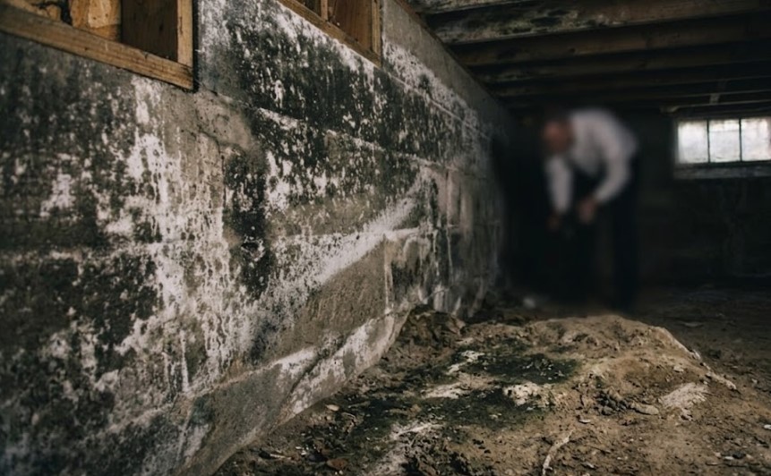Basement mold in Denver home