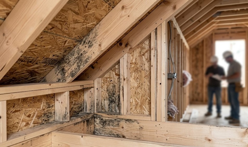 New construction mold Denver